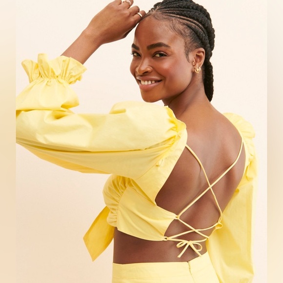 Allina Liu Idun Top in Butter - Picture 7 of 7